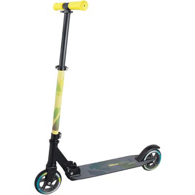 China Youth GS Certified OEM Full Aluminum Folding Kick Scooter Youth Youth Foot Adult Scooter With 145mm PU Wheels for sale