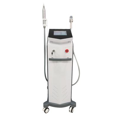 China 1064 Laser Acne Treatment Sale Diode Stationary Hair 755 808 1064 Laser Peel Whiten Tattoo Removal Machine for sale