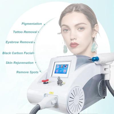 China Non-invasive Dye Removal Beauty Salon Picosecond Pigmentation Tattoo Removal Laser Eyebrow Washing Machine for sale