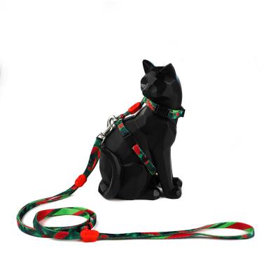 Cina Grande capezza di Cat Harness And Leash Cat di sublimazione per camminare in vendita