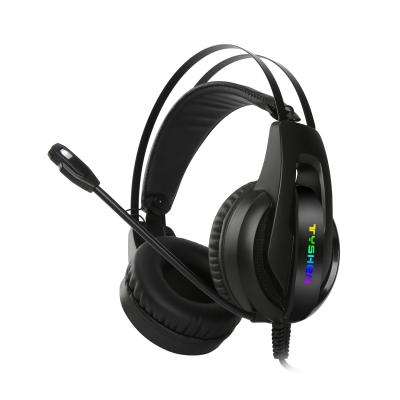 China High End Headband RGB Gaming Headset with Microphone, Compatible with Computer/Laptop/Cellphone/PS4/xBox Slim/Switch for sale