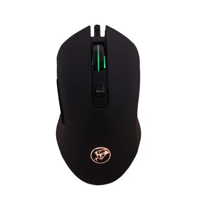 China High Dpi Features Customized 6 Buttons Customized Gaming Mouse Optical Computer Gamer LED 6D RGB Entry Level High DPI Gaming Mouse for sale