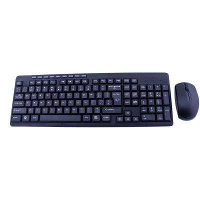 China 2.4G Wirelss Ambidextrous Multimedia Keyboard Mouse Combo, style no. Kmx-108A for sale