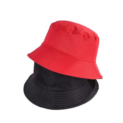 China New Summer Sun Protection Bucket Hat Unisex Women Outdoor Sunscreen Fishing Hunting Hat Men Sun Prevent Hats Solid Color Double Sided for sale