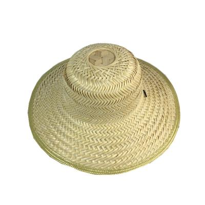 China Eco-Friendly Bamboo Woven Outdoor Straw Hat Men And Women Sun Hat Pastoral Breathable Fresh Hat Farmers Leisure Sun Straw Hat Spring Summer for sale