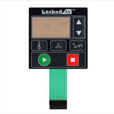 China Telecommunication Equipment Membrane Switch Overlay Printing for sale