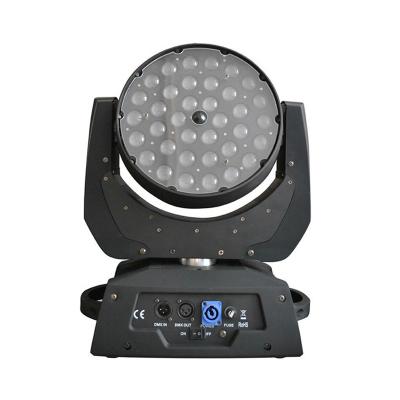 China Hot Sale 36pcs*10W RGBW 4in Stage 1 Stage Lighting Moving Head Led Zoom Wash Light for sale