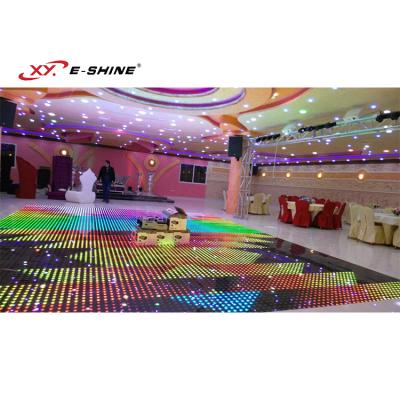 China Disco DMX Nightclub Digital Stage Lighting DJ Interactive Stage LED Dance Floor Tiles for sale