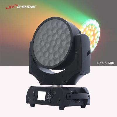 China KTV Robe 600 37x20W 4in1 RGBW Led Zoom Wash Moving Head Light for sale