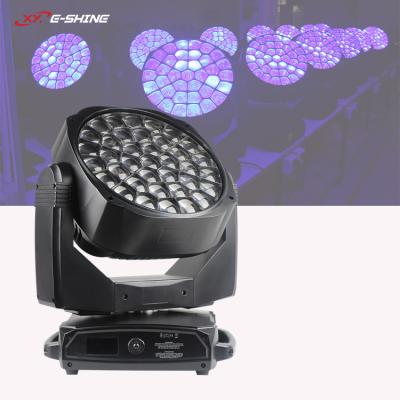 China Stage DMX 512 b big eye k20 37*15w 4in1 RGBW led moving head light for sale