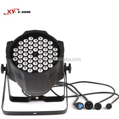 China RGBW Led Par Light 54X3W Par Lights LED Par Boxes Strobe Effect DJ Disco Equipment 345*235*295m for sale