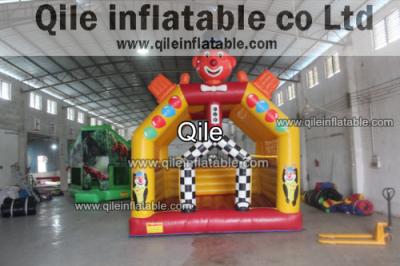 China payaso inflable qile animoso, gorila, saltando. puente, alquileres adultos del partido en venta