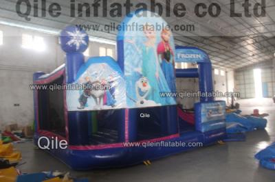 China Disney  combo , inflatableSnow and ice colors combo,qile inflatable combo for sale