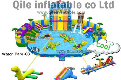 China double water pool with slides,inflatable water sports,inflatable swimming toys for sale