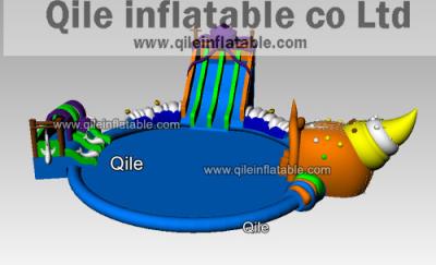 China los juguetes inflables al aire libre del agua, compran la piscina inflable, gran piscina inflable, juguete inflable de la piscina del cocodrilo en venta