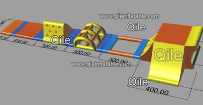 Cina Gli sport acquatici gonfiabili durevoli per Entertaiment/acqua parcheggiano i giochi per lo stagno in vendita