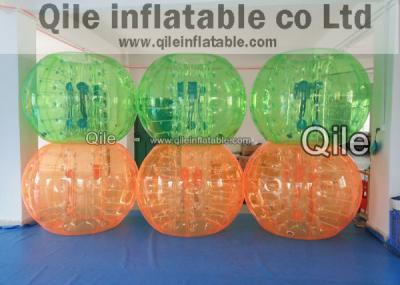 China bola de parachoques inflable de los adultos de 0.7m m TPU para la arena de parachoques de la bola en venta