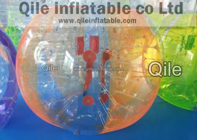 China Bola loca de la bola de Zorbing del cuerpo del fútbol del fútbol de la burbuja en venta