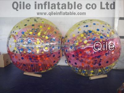 China Bola colorida de Zorb del cuerpo del fútbol de la burbuja para la venta en venta