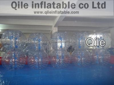 China Fútbol inflable el 1.5m de la burbuja de las bolas de parachoques transparentes para el alquiler en venta