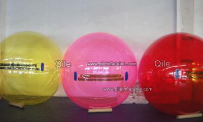 China Inflatable Water Ball Water Walking Ball Colour Strips Water Ball for sale