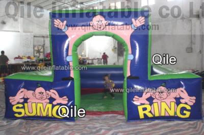 China Durable PVC Crazy Inflatable Sumo Wrestling Sports Games For Funny for sale