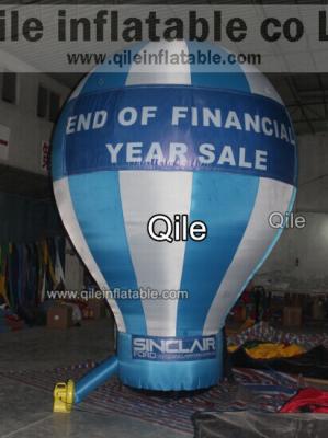 China Activity Inflatable Groud Earth Ball,Air Earth Advertise Balloon PVC white Inflatable Advertising for sale