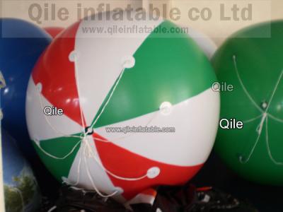 China coloree los globos modificados para requisitos particulares anuncio inflable enorme lleno del helio del globo en venta