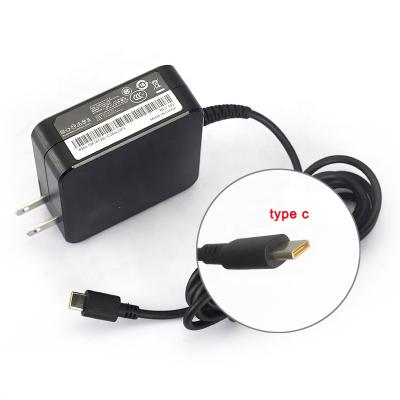 China Genuine 65W LAPTOP Power Supply Charger For Lenovo ThinkPad T580 T480 T480S Type-C USB To AC Adapter for sale