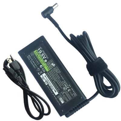 China For Sony VGP-AC19V26 VGP-AC19V27 Genuine 90W AC Adapter Power Cord Charger For Sony VGP-AC19V32 VGP-AC19V36 19.5V 4.7A Laptop Adapter for sale