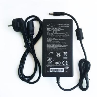 China AC/DC Power 120W Power Supply Adapter 100V~240V Change AC To 24V 5A DC For LED Strip Light for sale