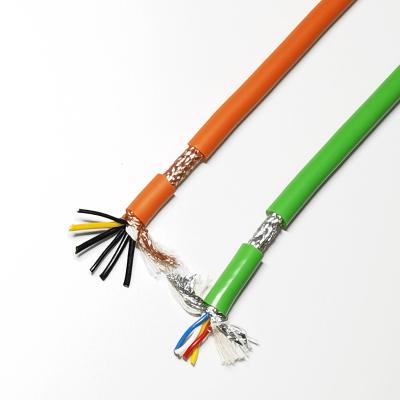 China China Manufacturer Other Highly Flexible Wire Motor Extension Voltage Cable , Servo Cable for sale