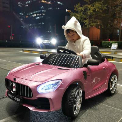 China LED Headlights Driveable Quality Assurance Safety Licensed Battery Operated Kids Ride On Car Baby Kids Electric Car for sale