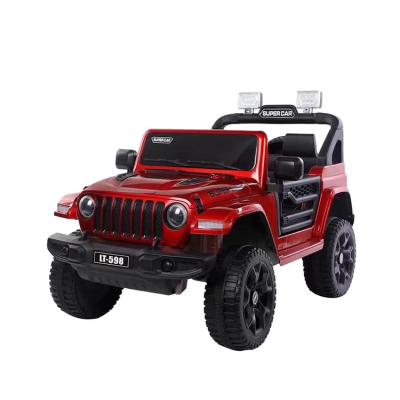 China LED Headlights Whoelsale Safety Children Battery Licensed 12V Remote Control Car Toy Electric Kid Ride On for sale