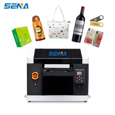 China Small Inkjet Hotels Metal Machine Multifunctional Artifact Double Wire Flatbed UV Flatbed Printer Color Printing Machine for sale