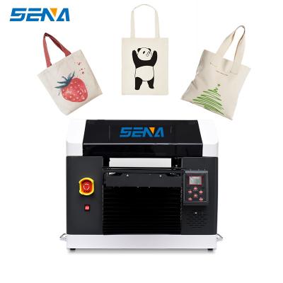 China Small 3045 Hotels Acrylic Color Printing Machine Nozzle Curtain Painting Stickers Color UV Flatbed Printer for sale