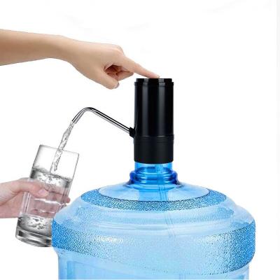 China Wholesale Usb Mini Electric Water Pump Portable Automatic Rechargeable 6 Inch Drinking Bottle Hotel Small Beverage Pump for sale