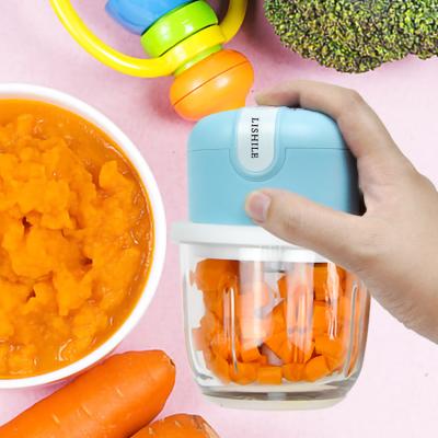 China High Quality Commercial Chopper Glass Bowl Chopper Machine Rechargeable Food Processor Electric Automatic Mincing Chopper for sale