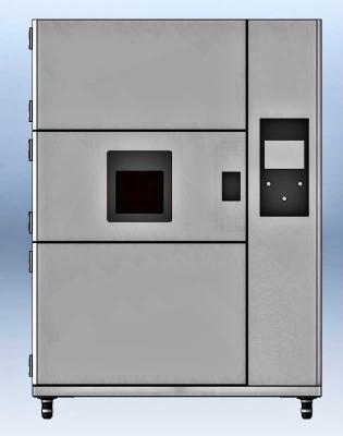 China Convertion Time 10 Seconds Thermal Shock Chamber With 99 Segments PID Pragrammable for sale