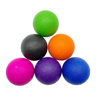 China High Quality Peanut Massage Ball Custom Home Fitness Tape 61mm Massage Ball Ball With Color Box for sale