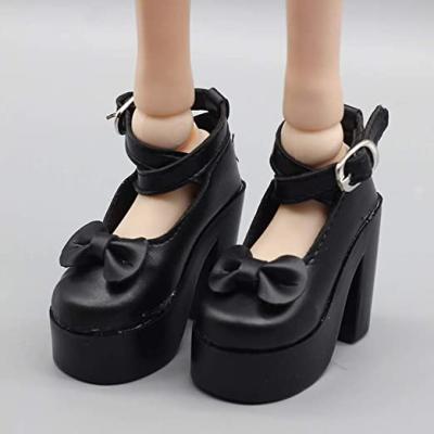 China Cartoon Toy Fashion Design 7cm High Heel Doll Shoes 1/3 BJD Doll Shoes DDM Dollfie DM Doll Shoes for sale