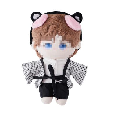 China Plush Toy Clothes Spring 2022 NEW DESIGN Plush Toy Outfits Custom Korean Star Doll Kpop Toy Accessories for sale