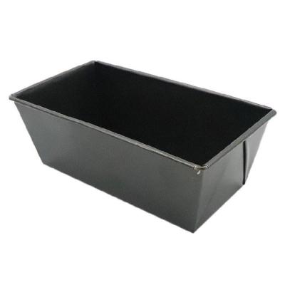 China 8 Inch Viable Carbon Steel Mini Loaf Pan Rectangle Baking Non-Stick Pan for Cake Baking for sale