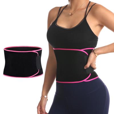 China Adjustable Customize Belt Adjustable Slimming Belt Slimming Fitness Waist Trainer Custom Belt for sale