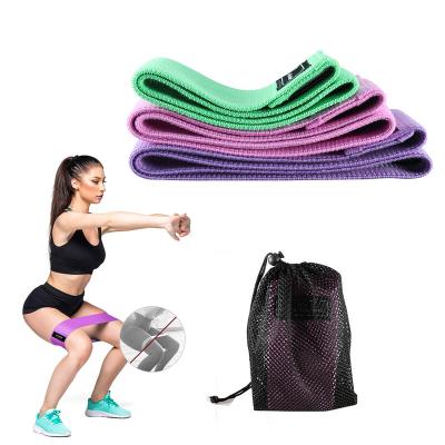 China Wholesale Durable Wear Resistant Butt Workout Exercise Bands Latex Resistance Hip Bands for sale