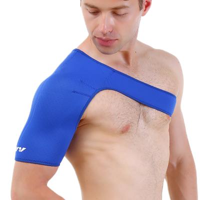 China Factory Customized Adjustable Orthopedic Shoulder Brace Sports Users Neoprene Shoulder Support Belt for sale