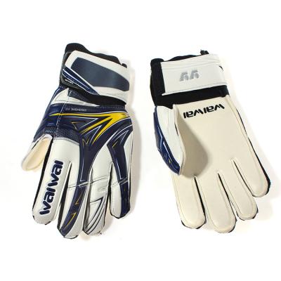 China Concise Custom Professional Latex Soccer Gloves With Finger Goalkeeper Gloves for sale