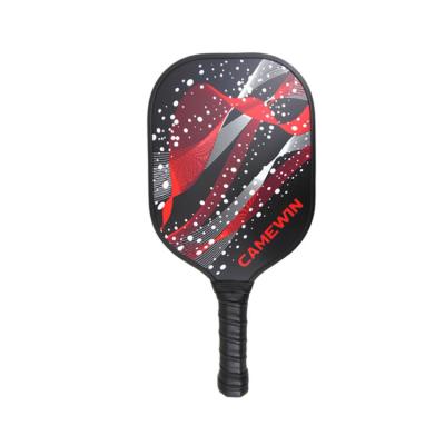 China Factory Wholesale Honeycomb Core Graphite Carbon Fiber Face Pickleball Integrated Molding Paddle for sale