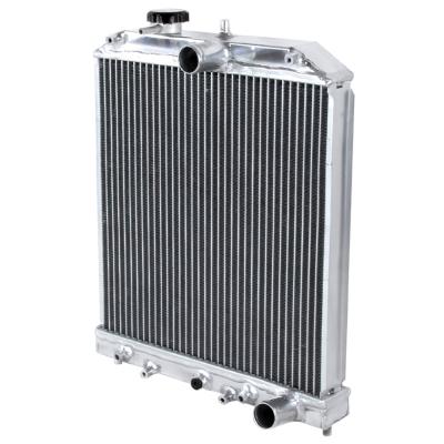 China 1992-2000 Civic Cooling System Honey-DA Del Sol Aluminum Car Radiator 2-Row Performance Radiator for sale