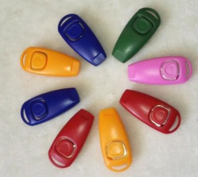 China Pet product dog clicker with whistle for sale